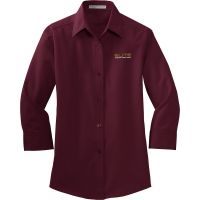 20-L612, Small, Burgundy, Left Chest, Elite Integrated Therapy Centers.