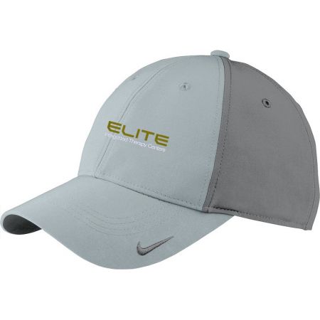 20-779797, One Size, GrGr/Grey, Left Chest, Elite Integrated Therapy Centers.